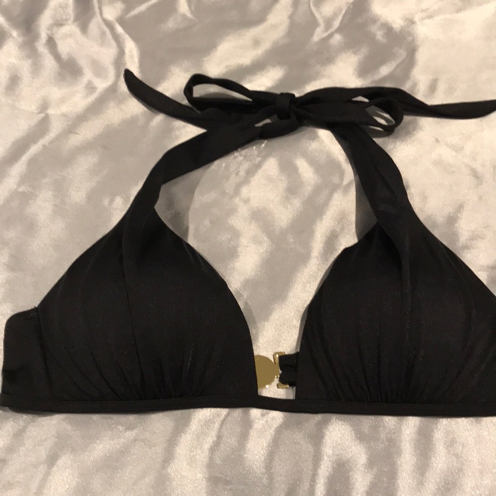 Black Victoria’s Secret swim top